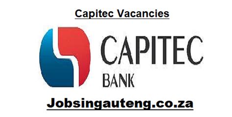 capitec bank vacancies in gauteng